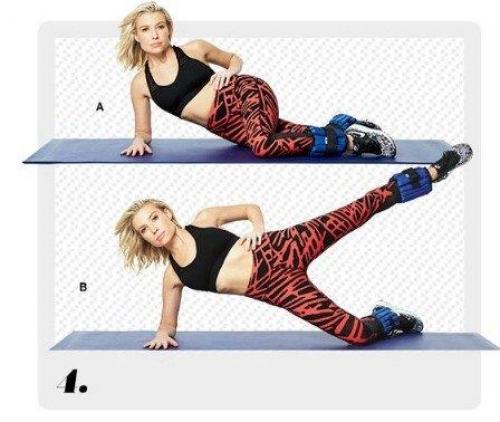 Домашняя тренировка бедер и ягодиц? 03