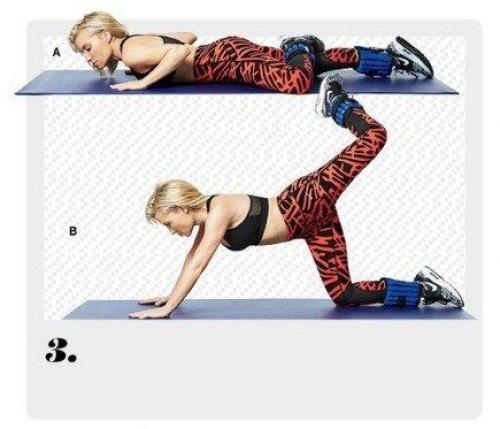 Домашняя тренировка бедер и ягодиц? 02