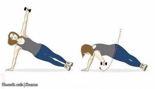 Упражнения с гантелями. 06