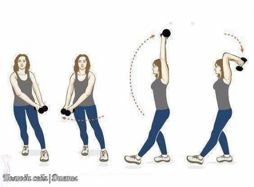 Упражнения с гантелями. 05