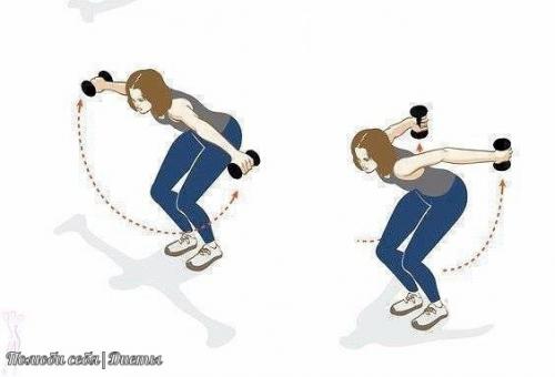 Упражнения с гантелями. 03