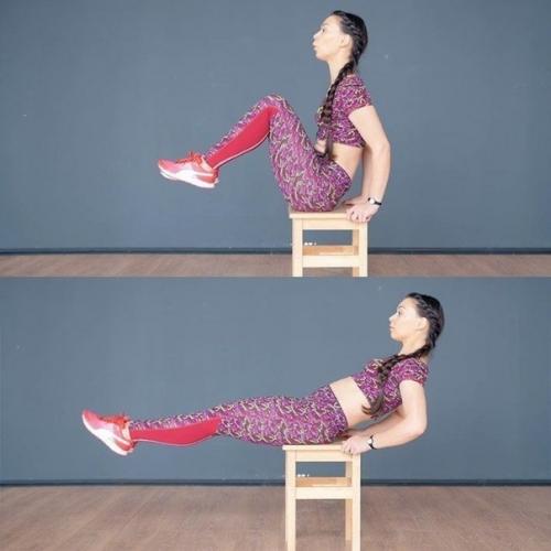 Эффективная тренировка с табуреткой! 01