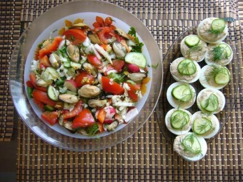 Кляр по дюкану. 6 вариантов фаршированных по дюкану.