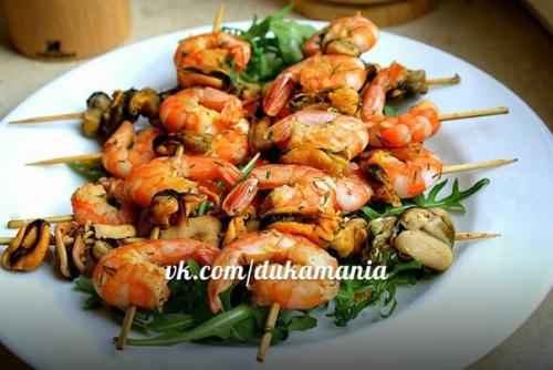 Креветки на дюкане. 10 самых вкусных блюд по дюкану с креветками.