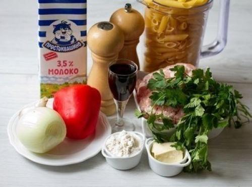 Запеканка по-неаполитански. Фактически эта запеканка - ленивая лазанья, в которой вместо специальных листов используются макароны. 01 Запеканка по-неаполитански. Фактически эта запеканка - ленивая лазанья, в которой вместо специальных листов используются макароны. 01