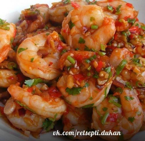 Креветки на дюкане. 10 самых вкусных блюд по дюкану с креветками.