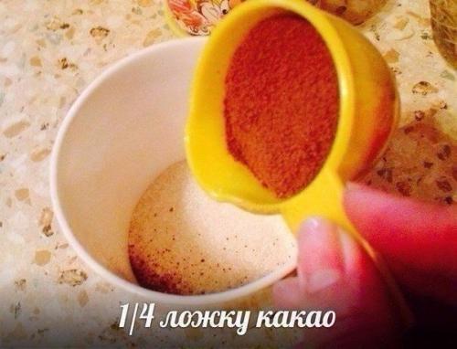 Кекс в кружке.  Очень быстро и вкусно! 01