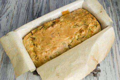 Грибной пирог с курицей и овощами. 08