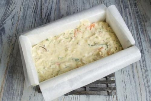 Грибной пирог с курицей и овощами. 07