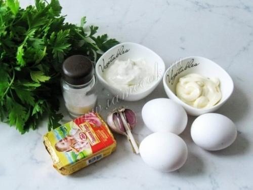 Рулет яичный с сыром и крабовыми палочками. 01 Рулет яичный с сыром и крабовыми палочками. 01