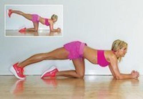 Лучшая пятерка упражнения для ягодичных в домашних условиях. 04