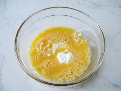 Рулет яичный с сыром и крабовыми палочками. 02 Рулет яичный с сыром и крабовыми палочками. 02