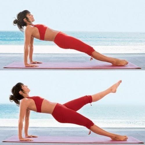 Упражнения для уменьшения талии. 01