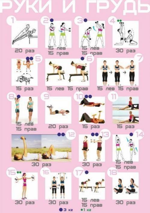 Отличный комплекс домашних тренировок на все тело! 01