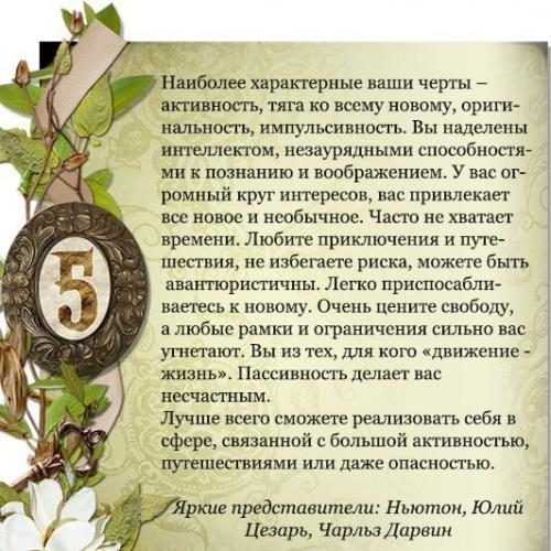 Число жизненного пути. 04 Число жизненного пути. 04