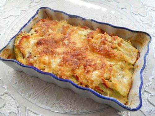 Кабачки, запеченные с помидорами и сыром. 06 Кабачки, запеченные с помидорами и сыром. 06
