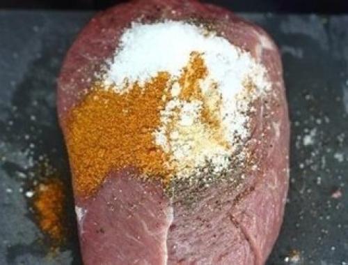 Самый сочный ростбиф медленного приготовления. 01