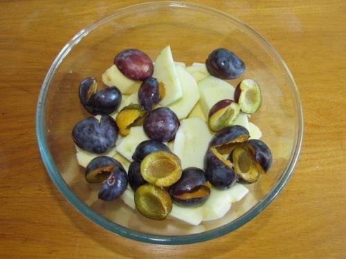 Домашняя яблочно - сливовая пастила, без консервантов: 05 Домашняя яблочно - сливовая пастила, без консервантов: 05