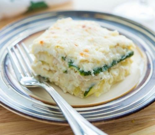 Лазанья из кабачков с курицей. 09 Лазанья из кабачков с курицей. 09