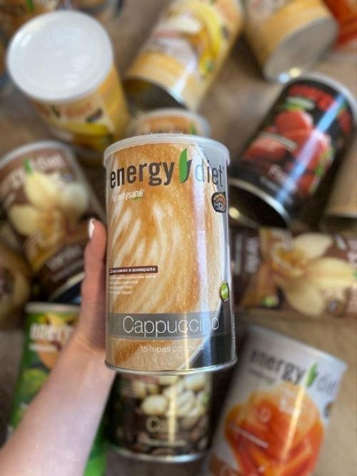 Всего одна порция Energy Diet в день, но регулярно. 05