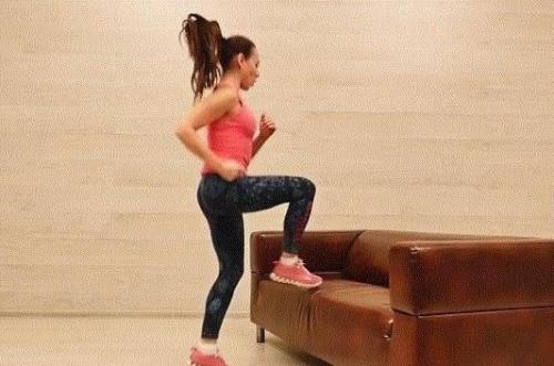 Отличная быстрая домашняя тренировка, чтобы оставаться в форме. 05