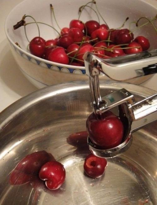 Низкокалорийный пирог с черешней. 01 Низкокалорийный пирог с черешней. 01