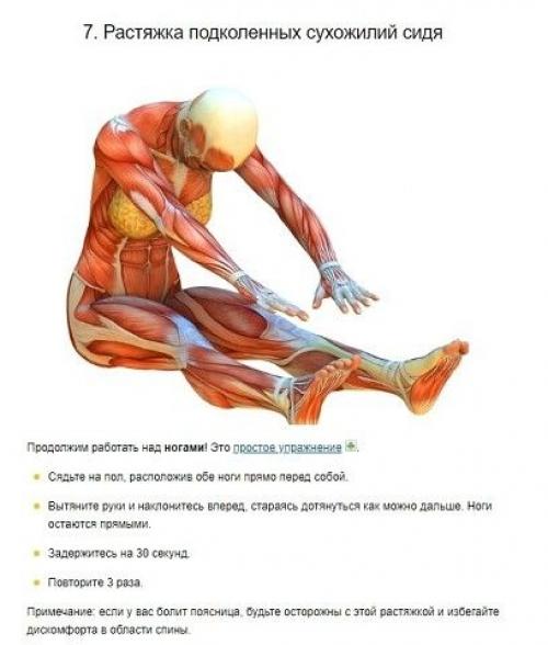 На заметку!  Упражнения, которые помогут вам максимально быстро растянуться. 06