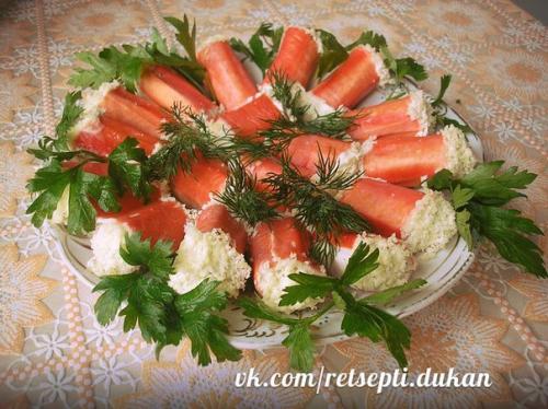 Салаты на Атаке по Дюкану. Подборка великолепных закусок по дюкану!