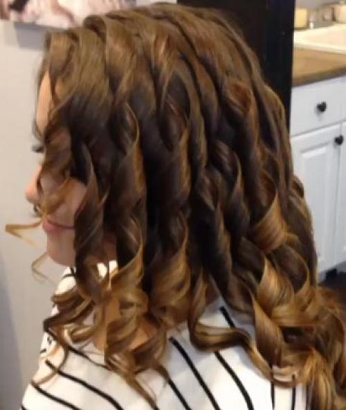 Роскошные локоны - волны в домашних условиях. 01 Роскошные локоны - волны в домашних условиях. 01