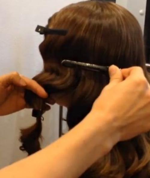 Роскошные локоны - волны в домашних условиях. 04 Роскошные локоны - волны в домашних условиях. 04