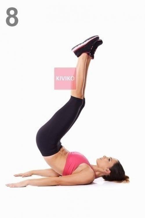 Упражнения для пресса. 07