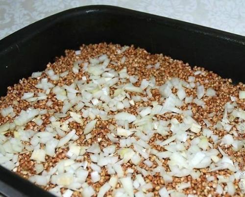 Курица, запеченная с гречкой. 01 Курица, запеченная с гречкой. 01