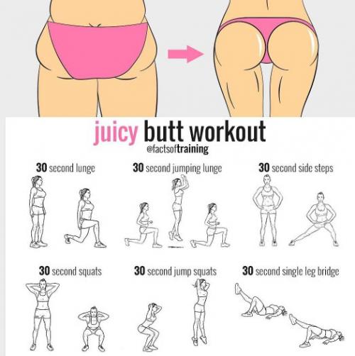 Эффективные женские тренировки на проблемные места? 03