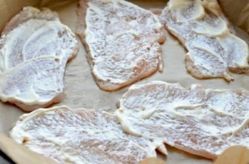 Куриные отбивные в духовке. 02 Куриные отбивные в духовке. 02