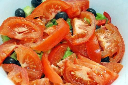 Салат с авокадо! 05