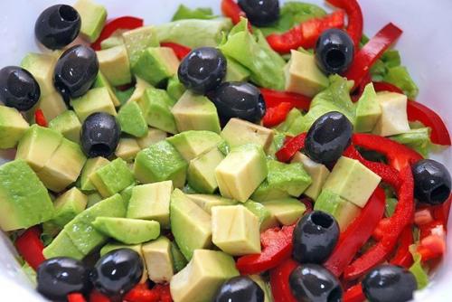 Салат с авокадо! 04