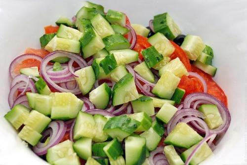 Салат с авокадо! 07