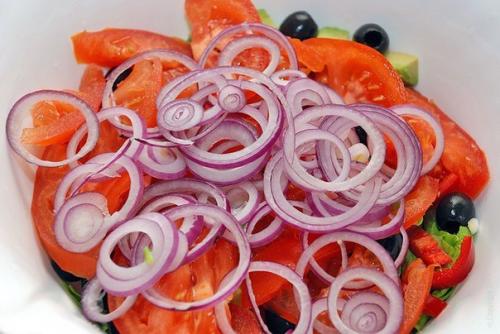 Салат с авокадо! 06