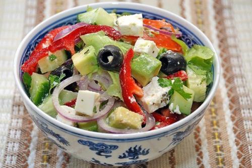 Салат с авокадо! 09