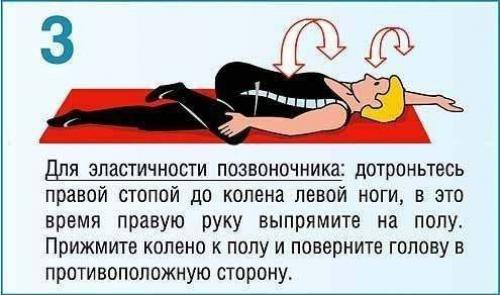 Укрепляющая тренировка для мышц спины и пресса. 02