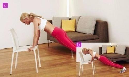 Домашняя тренировка!   1. приседания (садиться на стул полностью) - 20. 01