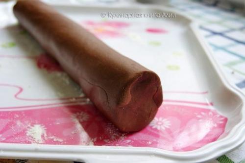 Шоколадное печенье с кокосовым кремом. 02