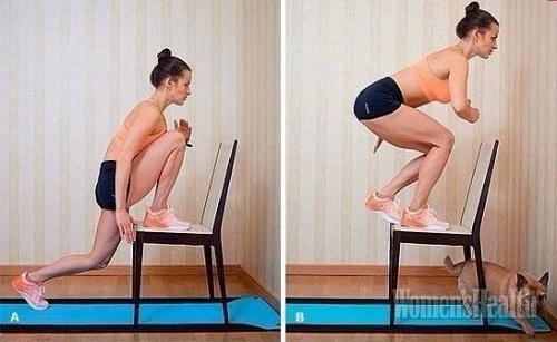Тренировка со стулом. 05