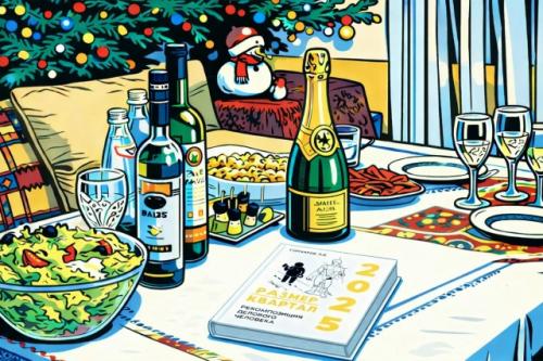 Немного пьяною рукою.
