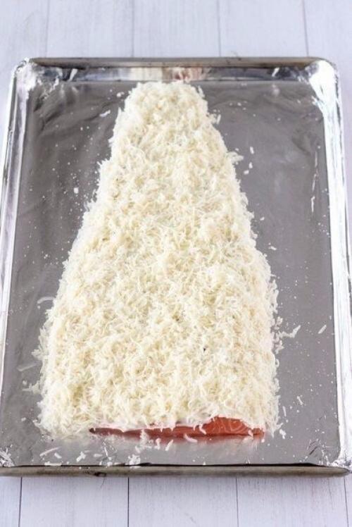 Лосось, запеченный с сыром. 04