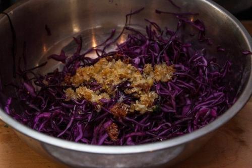 Грузинский салат из красной капусты. 06 Грузинский салат из красной капусты. 06