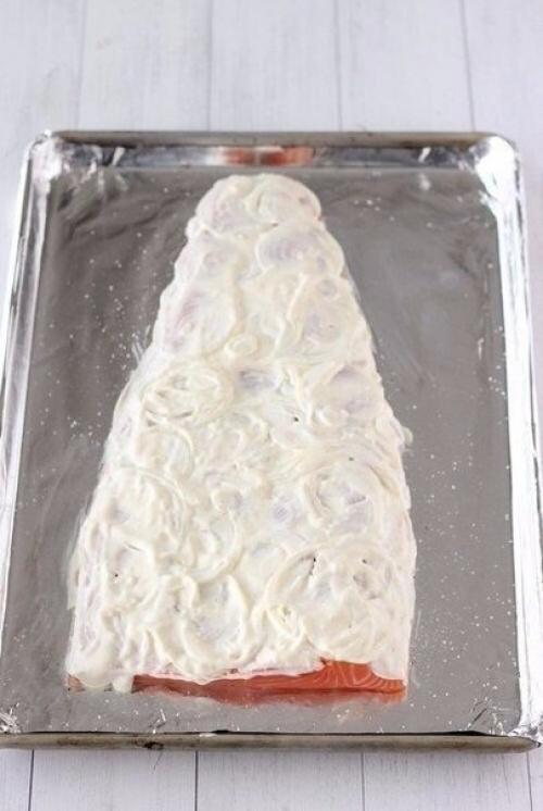 Лосось, запеченный с сыром. 03