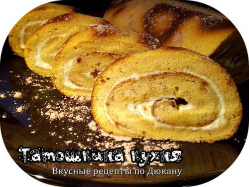 Подборка сладких рулетов по дюкану от татошки кустовой. 04