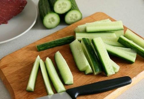 Огурцы с мясом по корейски. 01 Огурцы с мясом по корейски. 01