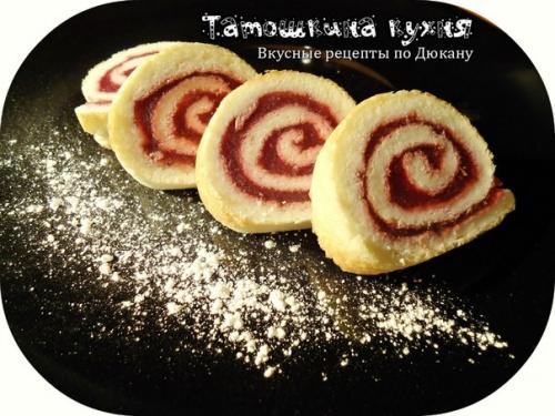 Подборка сладких рулетов по дюкану от татошки кустовой. 02